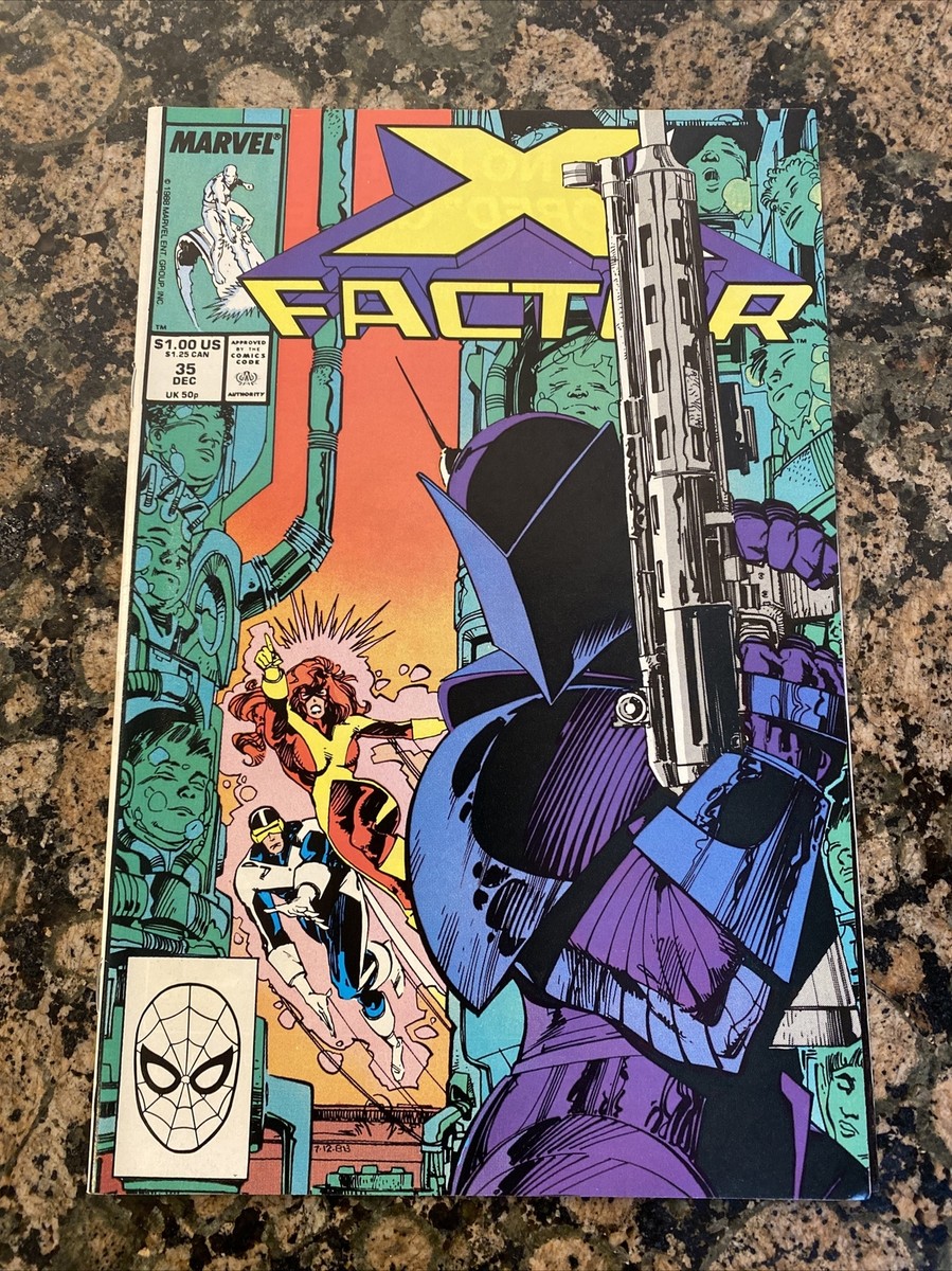 X-Factor #35 (Marvel 1988) Key - Origin of Cyclops, Inferno XVR