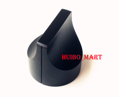 1x1x28x28mmBlack Aluminium volume potentiometer Knob for Guitar Amplifier 6.0mm 