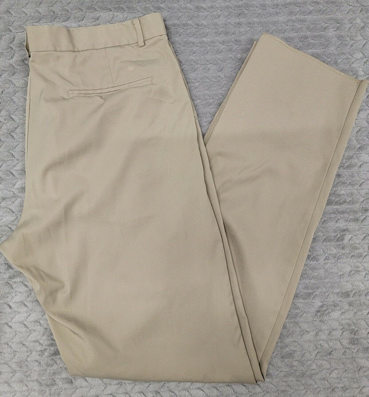 Nike Flat Fixed price for sale Front Weekly update Tech Golf Unhemmed Chino Men's Pants 36x35 Size