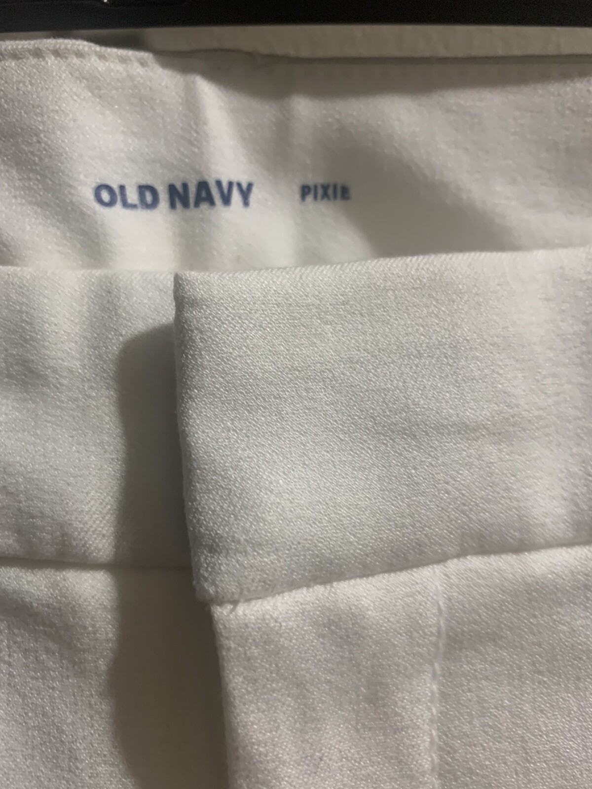 *OLD NAVY PIXIE FIT SOLID WHITE CHINO STYLE DRESS… - image 2