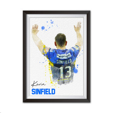 A4 Print of Kevin Sinfield Leeds Rhinos Rugby Legend (No Frame)