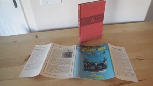 Stirrup High by Walt Coburn Signed 1957 1st Edition - Foto 2 di 6