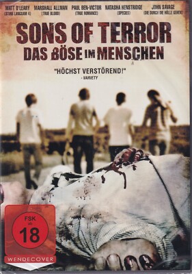 Sons of Terror DVD Das Böse im Menschen Brutal Thriller Gewalt USA FSK 18 #X1064