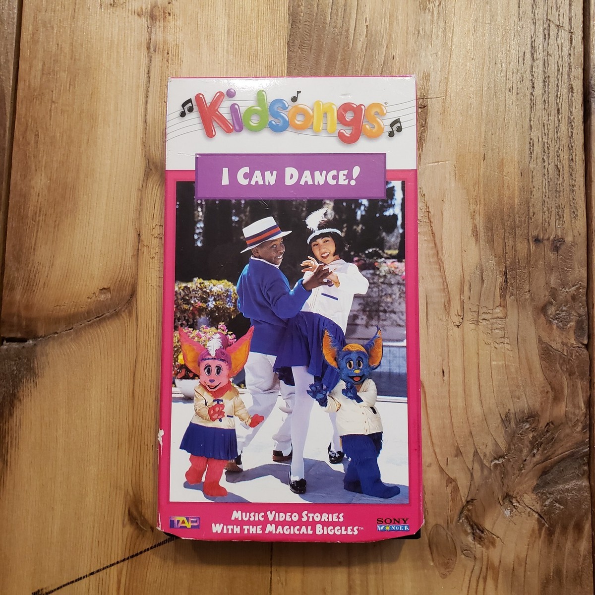 Kidsongs I Can Dance VHS 1998 Music Video Stories Magical Biggles