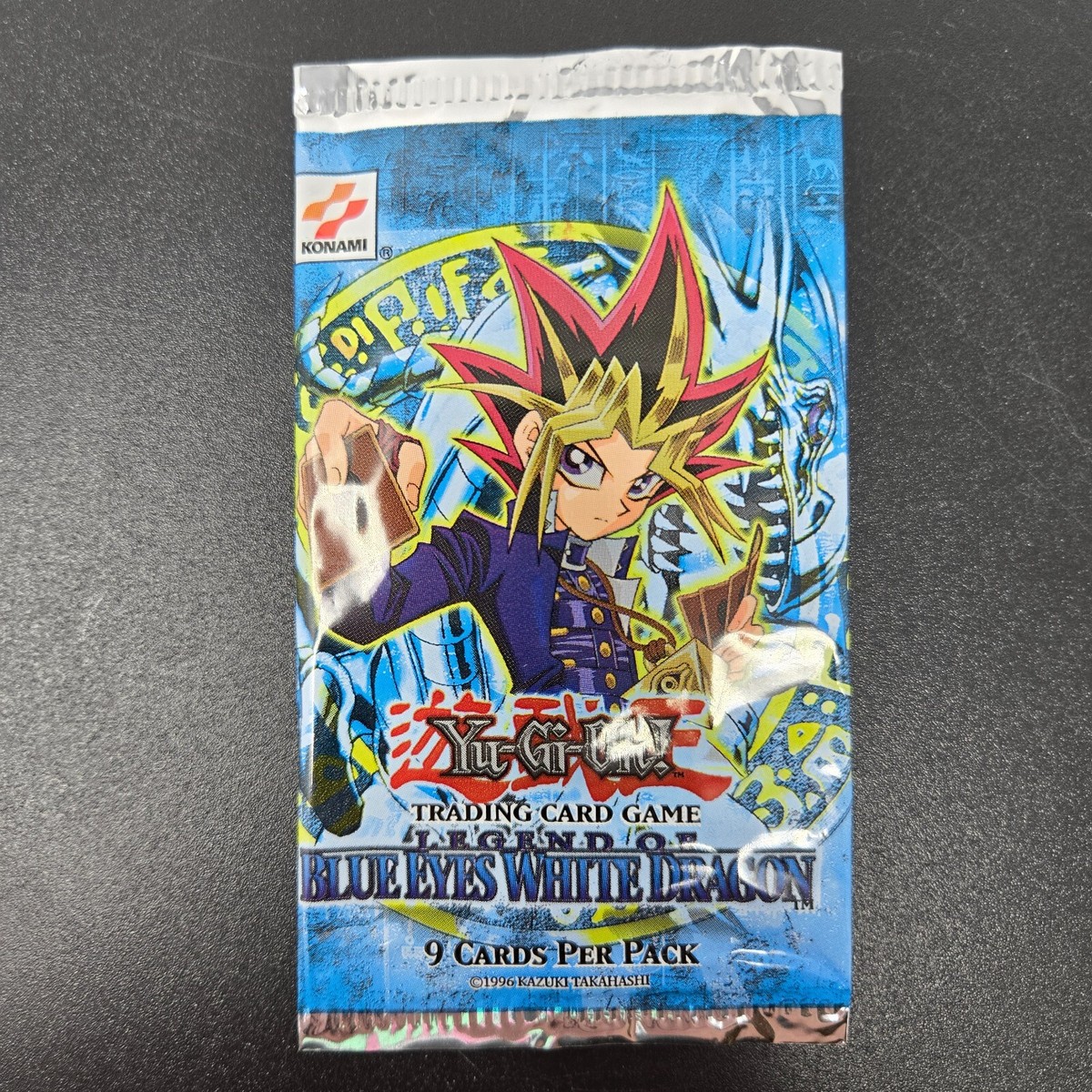Yugioh LOB Legend Of Blue Eyes White Dragon Pack EMPTY Wrapper NO