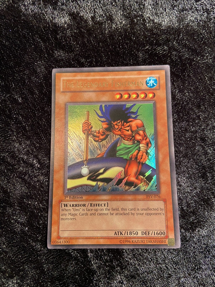 Yugioh The Legendary Fisherman PSV-076 1st Edition Ultra Rare