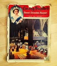 Evening Standard Week Edition Special Coronation Souvenir May 28th-June 3rd 1953 Evening Standard Week Edition Special Coronation Souvenir May 28th-June 3rd 1953