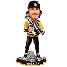 Carl Hagelin Pittsburgh Penguins 2016 Stanley Cup Champions Bobblehead NHL