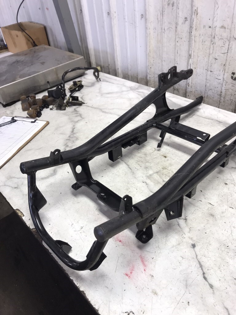 12/3 のぶぶ様 03 Kawasaki ZX 12 R ZX1200 1200 C Ninja Rear Back Subframe