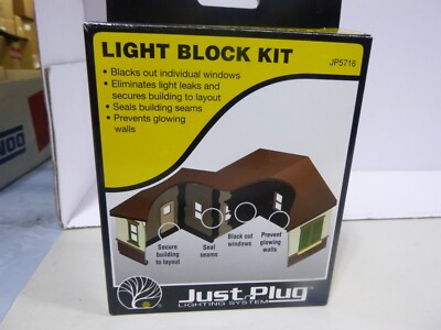 Woodland Scenics 5716 | Just Plug Lighting System Light Block Kit | Multi Scale