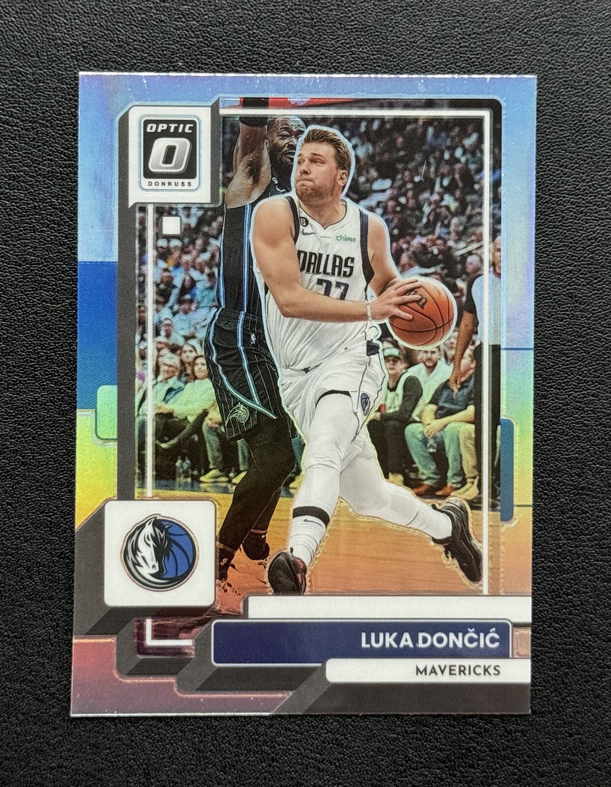 2022-23 Panini Donruss Optic LUKA DONCIC Silver Holo Prizm #160 Dallas Mavericks