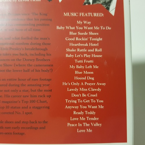 DVD Elvis Presley '56 Music Concert Compilation 2004 Narration Levon Helm - Imagen 5 de 12
