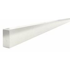 SCREED - 1 1/2" x 3 1/2" x 8' REINFORCE H ALUM WELD END CAP