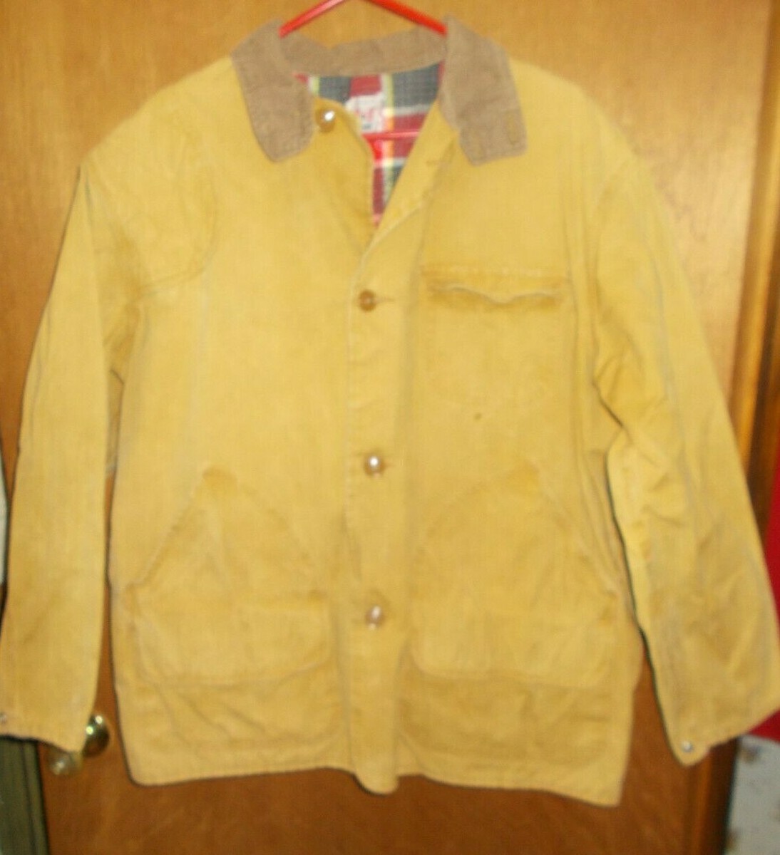 Vintage 50s 60s Montgomery Ward Hawthorne Hunting Jacket 52 