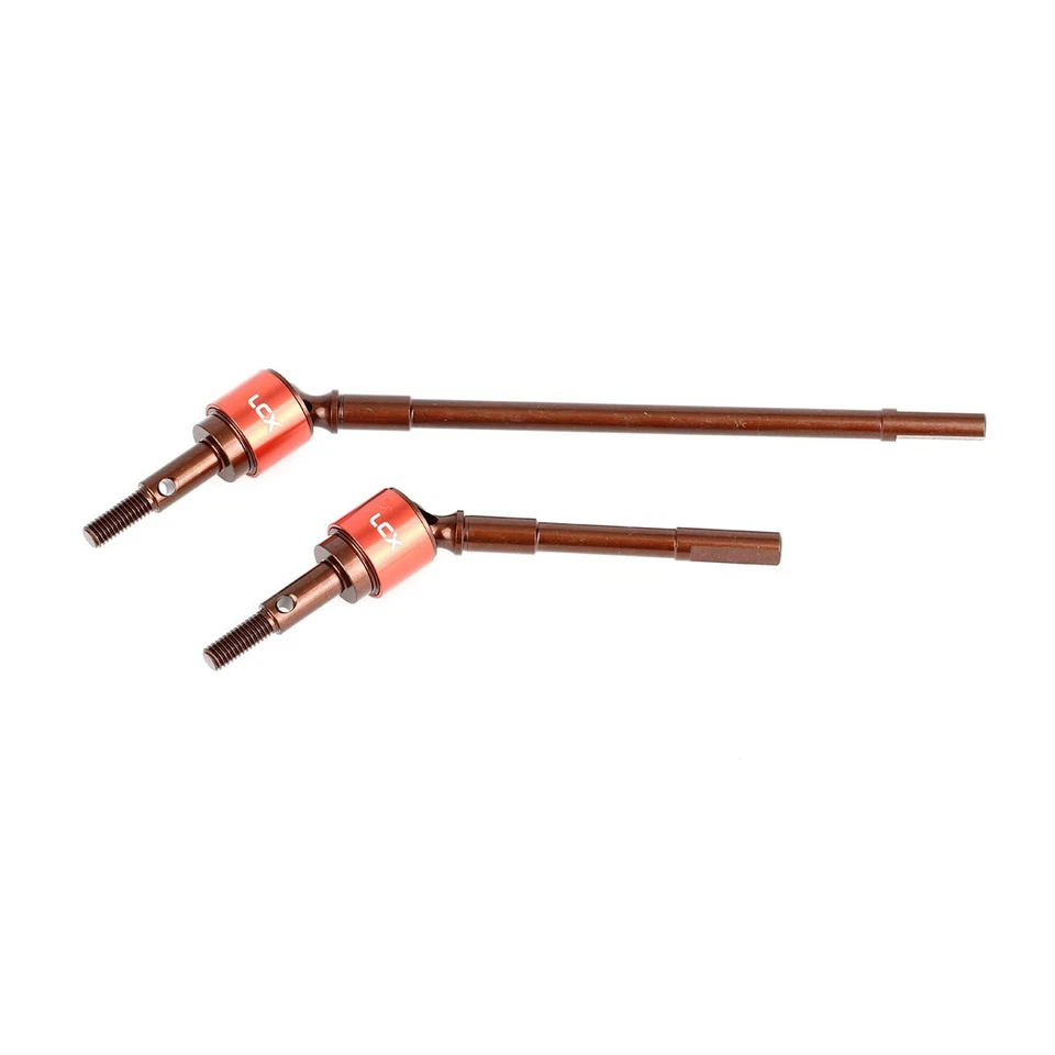 LCX 1/6 RC Crawler Hard Steel AR90 Axle Front Drive Shaft Set for Axial SCX6 - Image 2 of 4