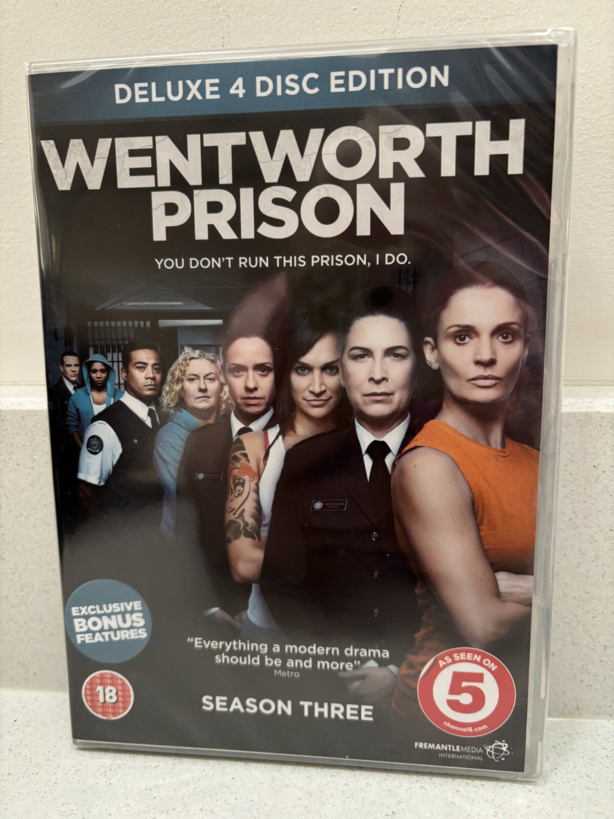 Wentworth Prison Complete Season Three DVD Brand New Factory Sealed