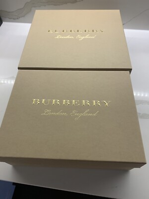 Burberry empty shoe box with one dust bag | eBay