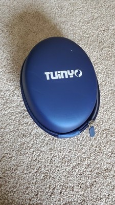 Tuinyo Headphones Case Blue for Headphones Storage Case