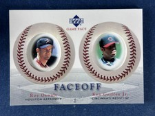 2003 Upper Deck Game Face #173 Ken Griffey Jr./Roy Oswalt Reds