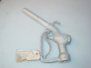 EBW spring-loaded GAS NOZZLE, Enterprize, 12"x5"x2", 64750 William M Wilson