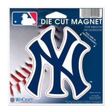 Wincraft MLB New York Yankees Die Cut Magnet 4.5"x 6" - Official Fan Gear