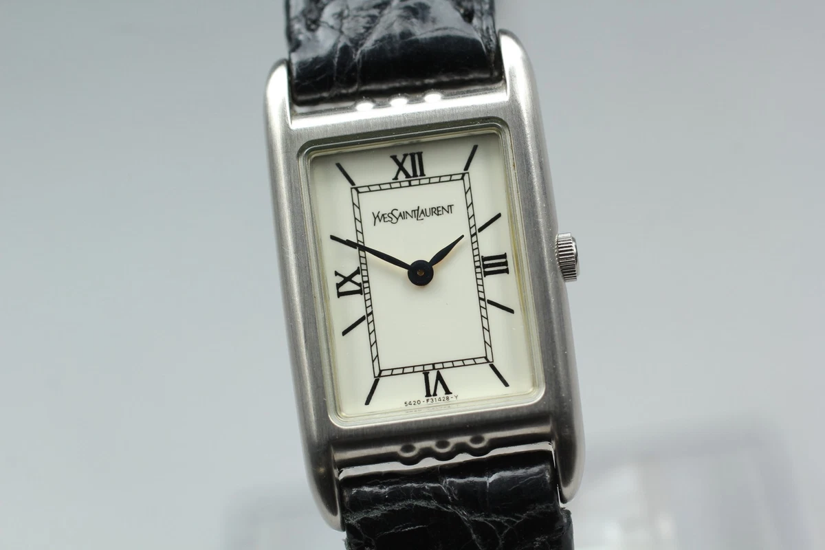 希少❗️Yves Saint Laurent クラシック レクタンギュラーウォッチ Yves Saint Laurent Watches | Chrono24.com