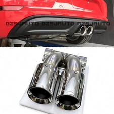 For Porsche 718 982 Boxster Cayman 2016-2026 Rear Exhaust Pipes Muffler Tips