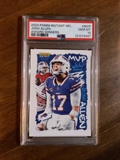 2024 Panini Instant NFL Josh Allen Award Winners MVP #AW-MVP PSA 10 GEM MINT
