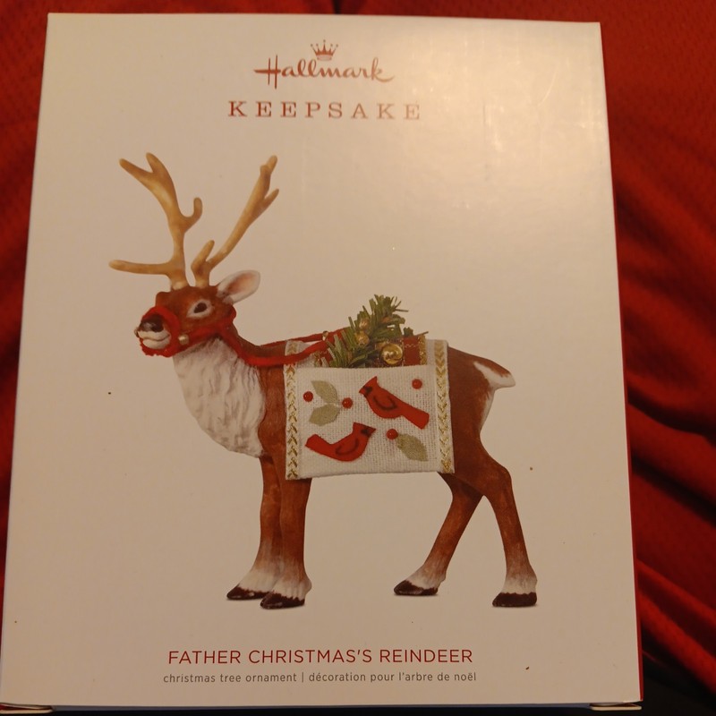 2018 Father Christmas's Reindeer; Hallmark Ornament