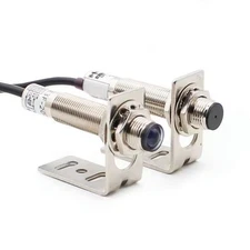 1 Pair photoelectric Switch 0-20M Laser Sensor Switch Through-Beam Reflection...