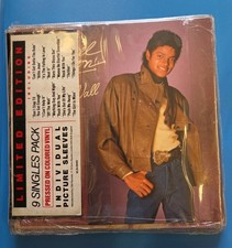 Michael Jackson Limited Edition 9 Singles Pack Sealed 45 Records