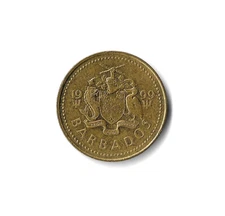 1999 Barbados - 5 Cents - 223 - Brass - 3.7g