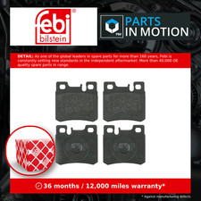 Brake Pads Set fits MERCEDES SL320 R129 3.2 Rear 93 to 01 M104.991 A0014200220