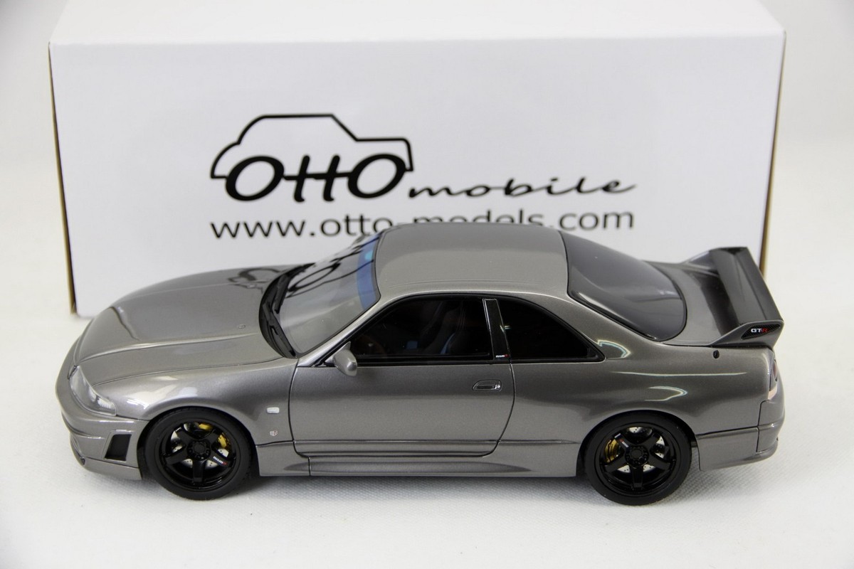 イグニッションモデル　GT-R R33　Omori Factory Nissan Skyline GT-R (R33) by Omori Factory (Gray Metallic