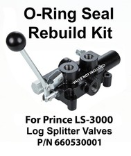 O-Ring Seal Rebuild Kit for Prince LS-3000 Hydraulic Control Valve 660530001