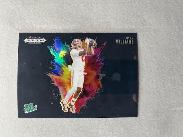 2025 Panini Prizm Draft Picks - Black Color Blast - Ryan Williams [SSP] #5 (RC)!