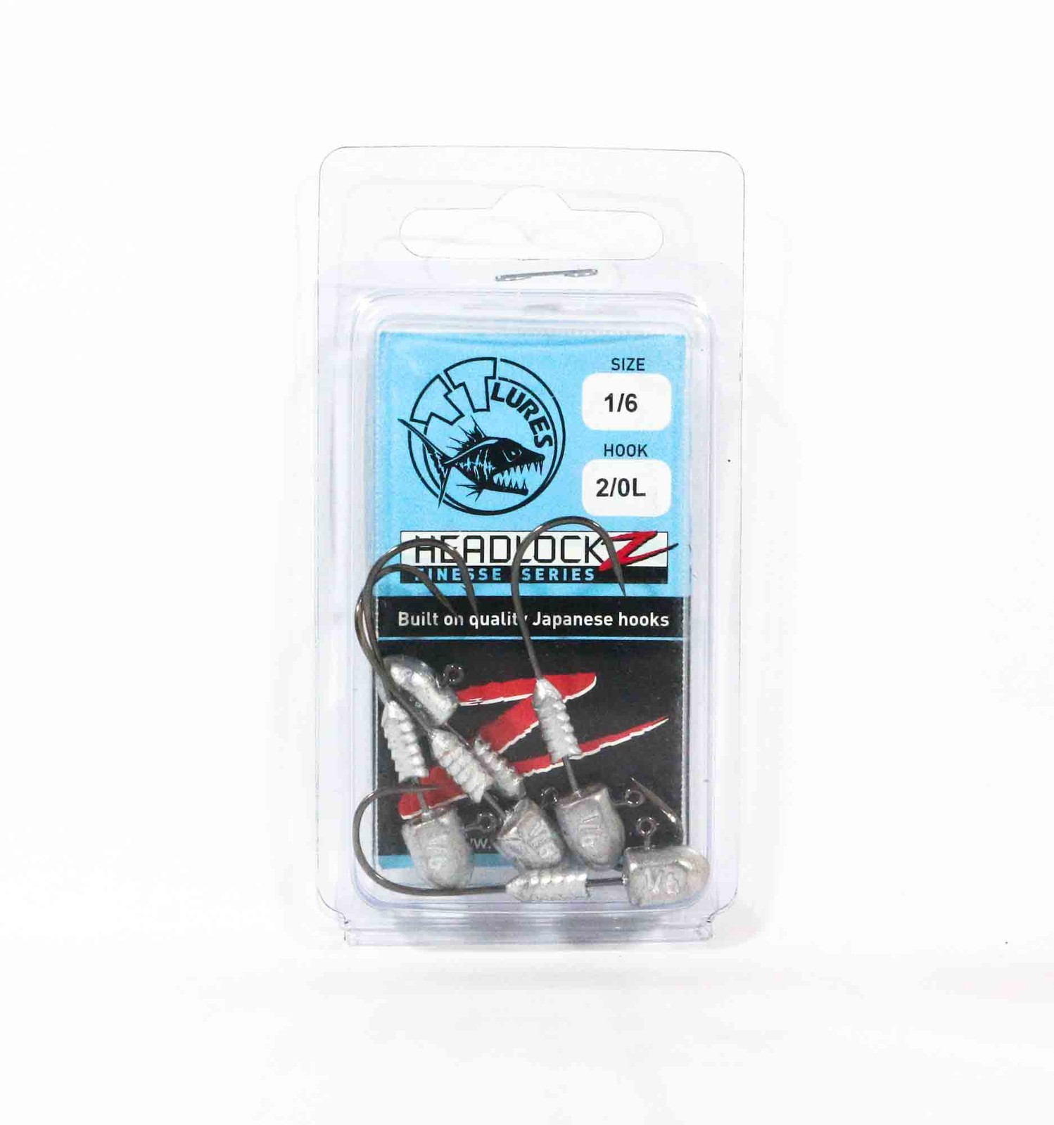 Tackle Tactics TT Headlockz Finesse Jig Head 1/6 oz 2/0 5/pack (3832)