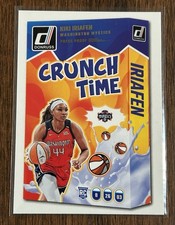 2025 Panini Donruss WNBA #20 Kiki Iriafen RC Crunch Time Gold Press Proof