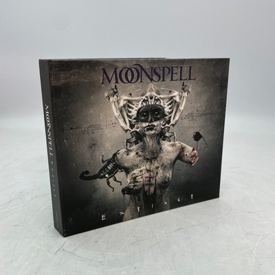 Moonspell  Extinct CD+DVD Album Europe 2015 Mediabook Edition VG+/VG+ Metal