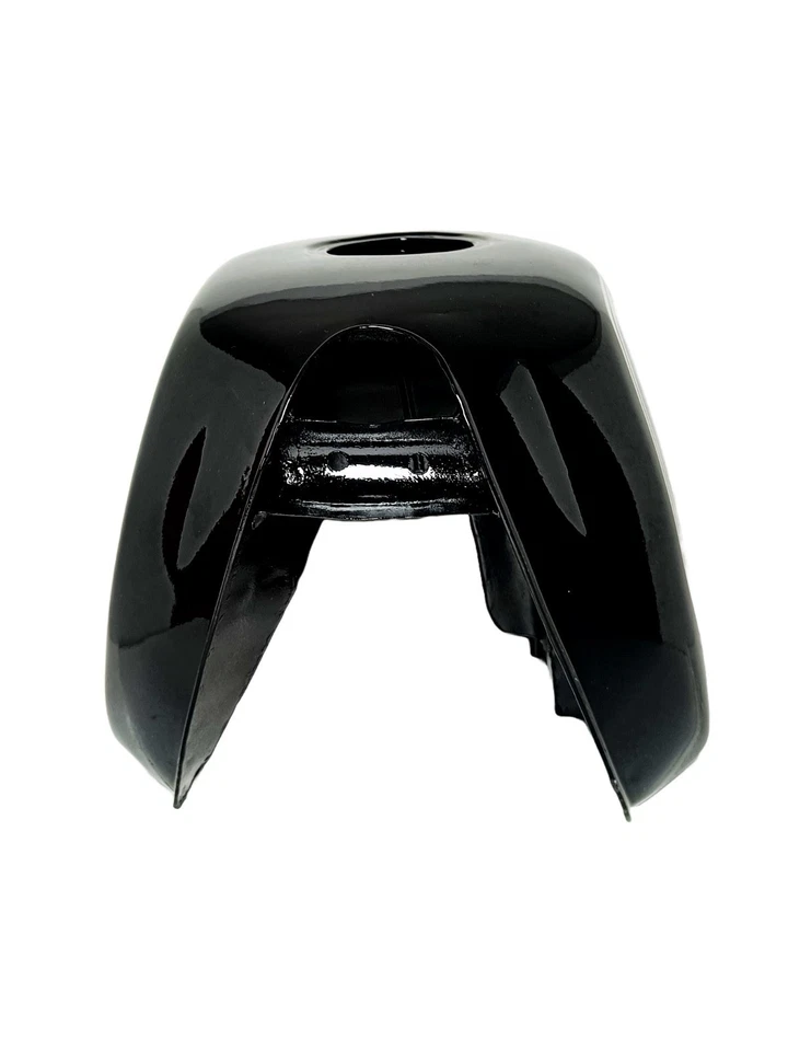 PARA BMW R100 RT RS R90 R80 R75 TANQUE GASOLINA ACERO PINTADO NEGRO Foto 4 de 4