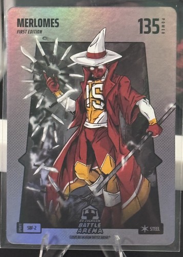Bo Jackson Battle Arena Merlomes Patrick Mahomes Silver Steel Battlefoil