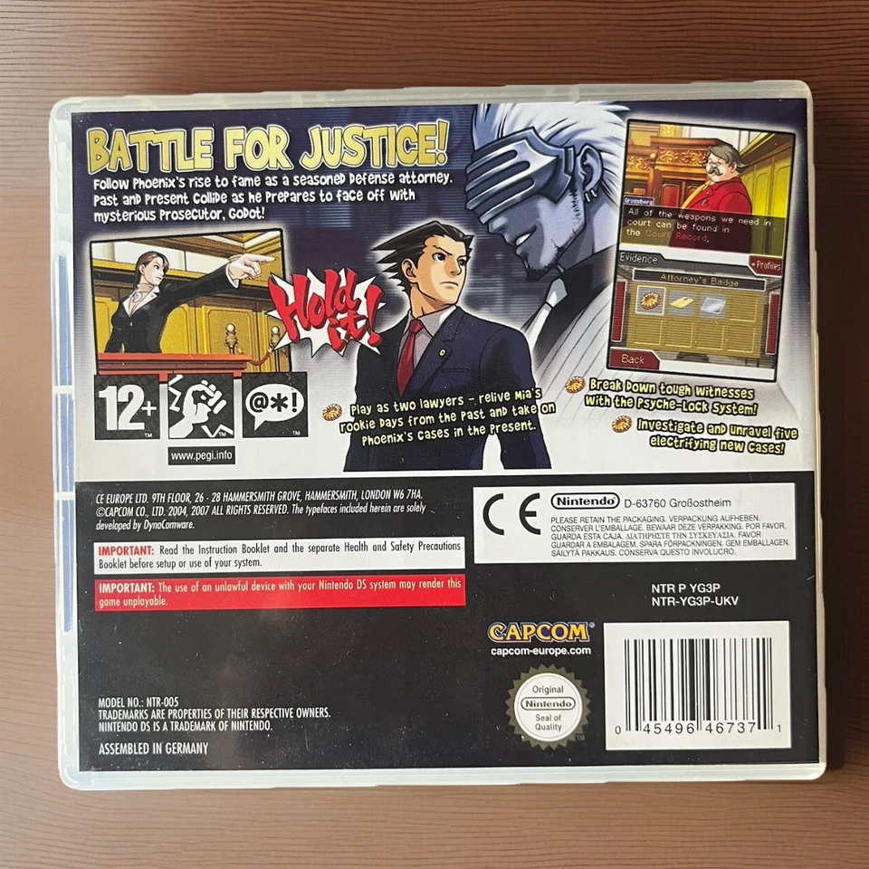 Phoenix Wright: Ace Attorney - Trials and Tribulations *Nintendo DS Game* - Image 3 of 4
