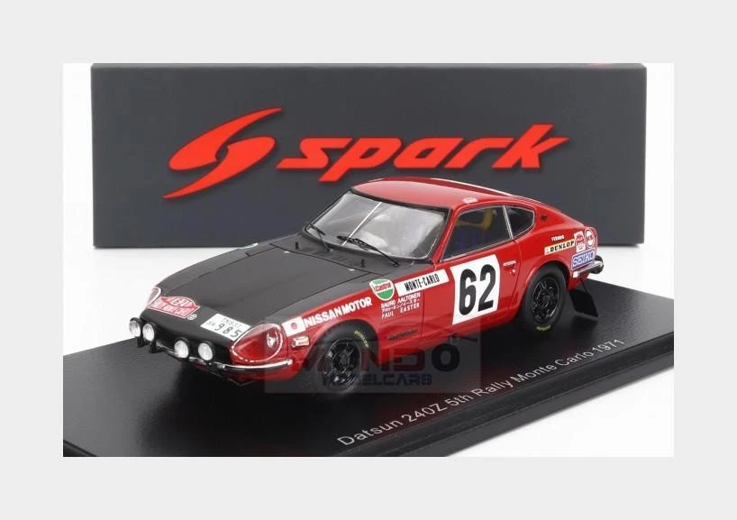 Datsun - 240Z Monte-Carlo 1972 - Modèle Presse - 1/43 - Autos Datsun - 240Z Monte-Carlo 1972 - Modèle Presse - 1/43 - Autos