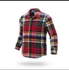GAP Boys Multicolor Plaid Flanel Button Down Shirt NWOT Size S 6-7