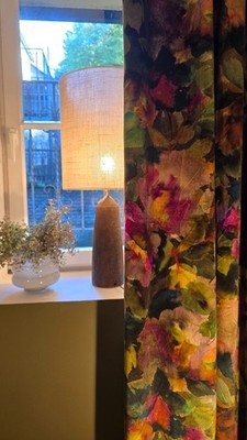 ''WIE NEU''vom Händler! LUXUS Velours Vorhang von DESIGNERS GUILD, 133 x 284 cm
