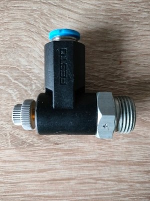Festo GRLA-3/8-QS-8-RS-D Flow Control Valve Speed Controller 3/8'' G to 8mm