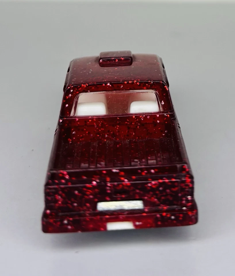 Camioneta pickup Chevrolet D20 Majorette 1/64 rara vintage 1987 #116 1/60 negra Foto 4 de 4