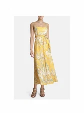 Zimmermann Linen Midi Dress Size 1