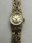 Seiko Watch Women 11-0549 Mechanical Vintage Gold Stainless Steel