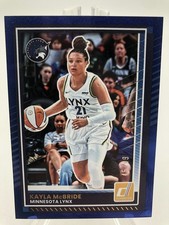 2025 Donruss WNBA Kayla McBride #28 Blue Shimmer 45/49 Minnesota Lynx